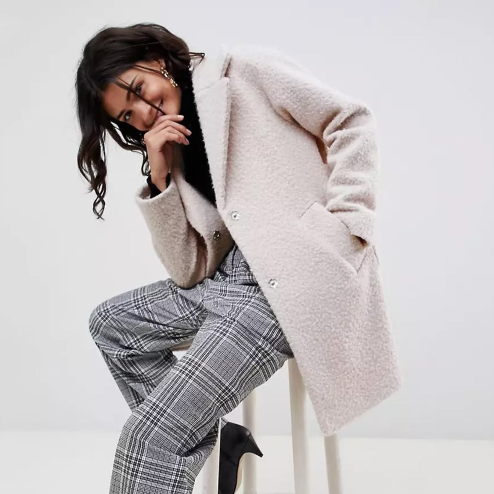 ASOS Textured Coat - Picture 7 of 8